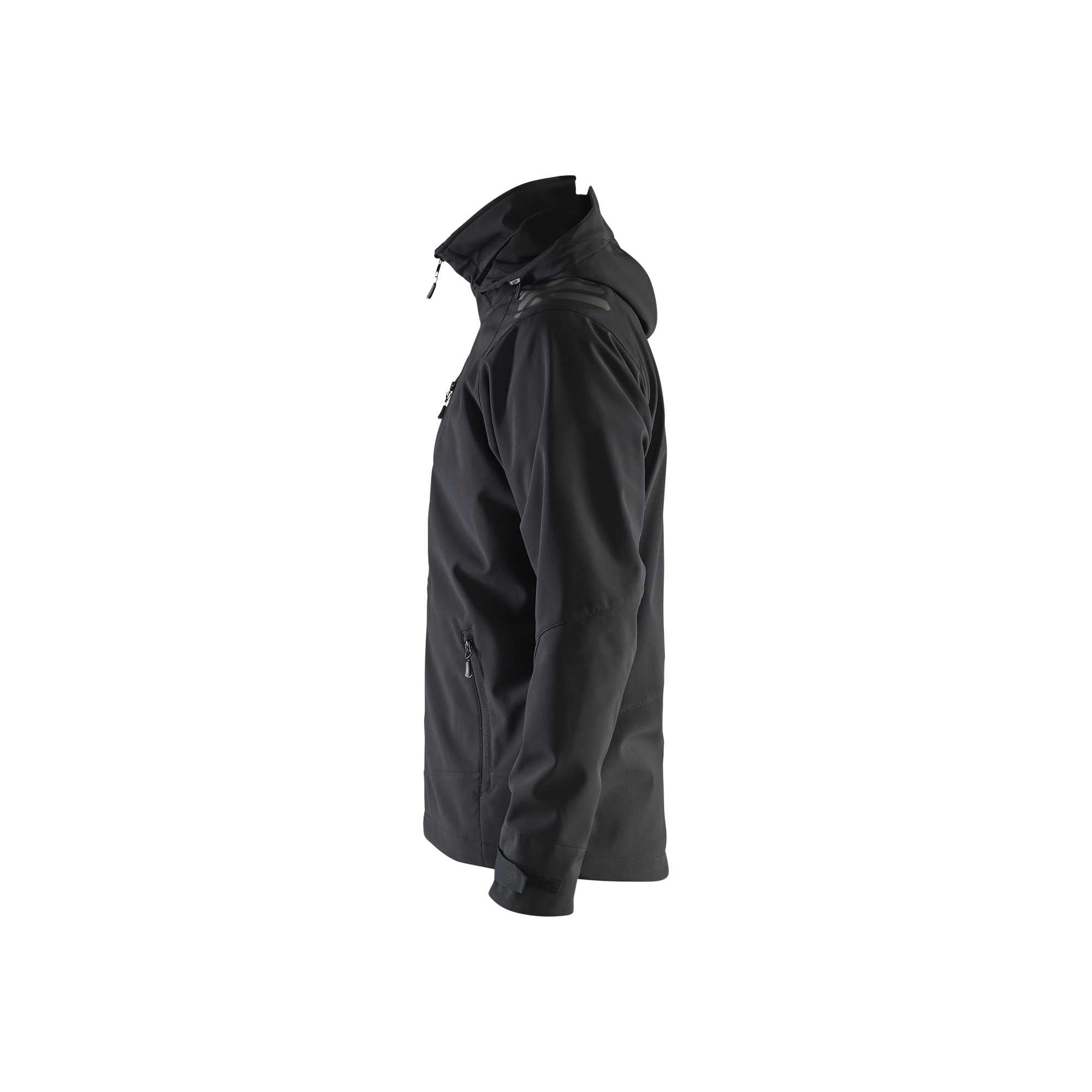 BLAKLADER 47492513 Softshell Jacket Hi Vis Reflective Softshell Work Jacket MEN - Waterproof